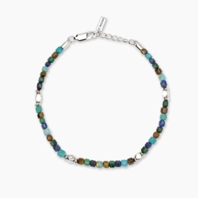 Mabina - Bracciale In Argento - Pietre Multicolor