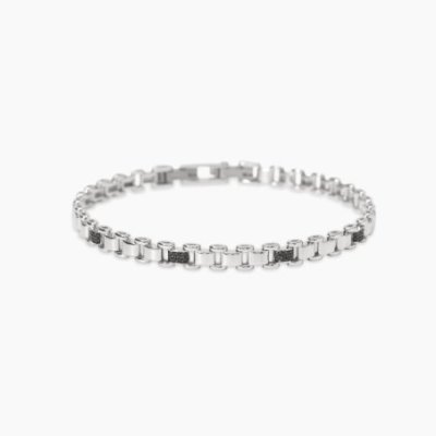 Mabina - Bracciale In Argento - Zirconi Neri
