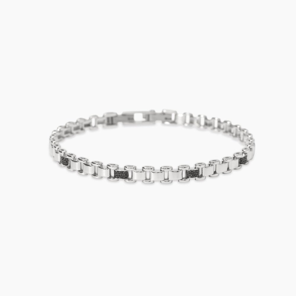 Mabina - Bracciale In Argento - Zirconi Neri