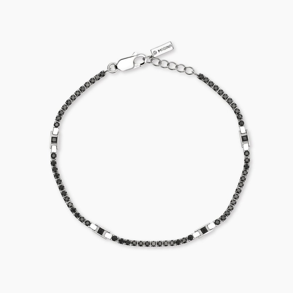 Mabina - Bracciale Tennis - Argento 925 - Zirconi