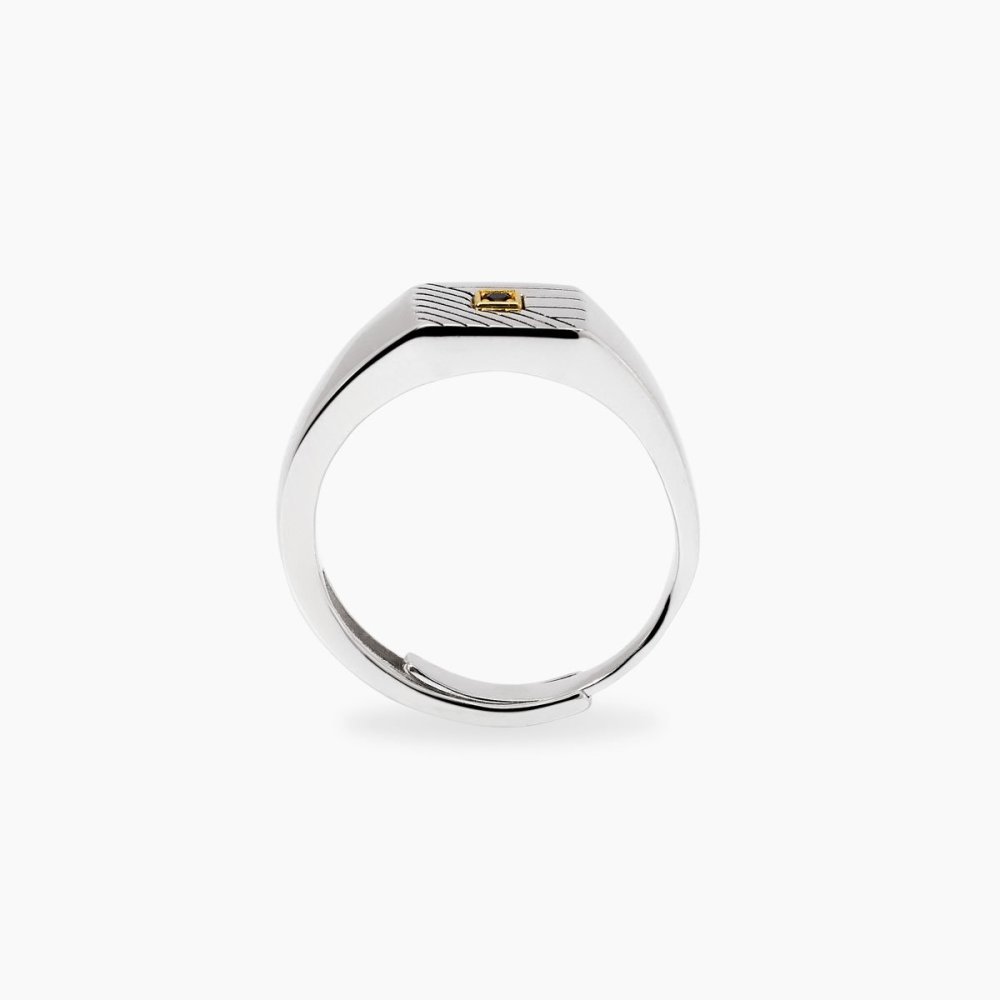 Mabina - Anello In Argento - Zirconi Nero