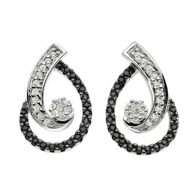 Comete Gioielli - Orecchini B Diam - Oro 18 Kt - Diamanti