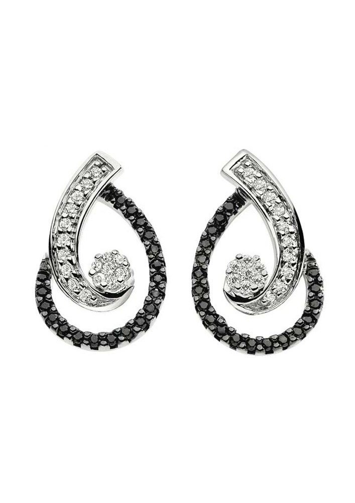 Comete Gioielli - Orecchini B Diam - Oro 18 Kt - Diamanti