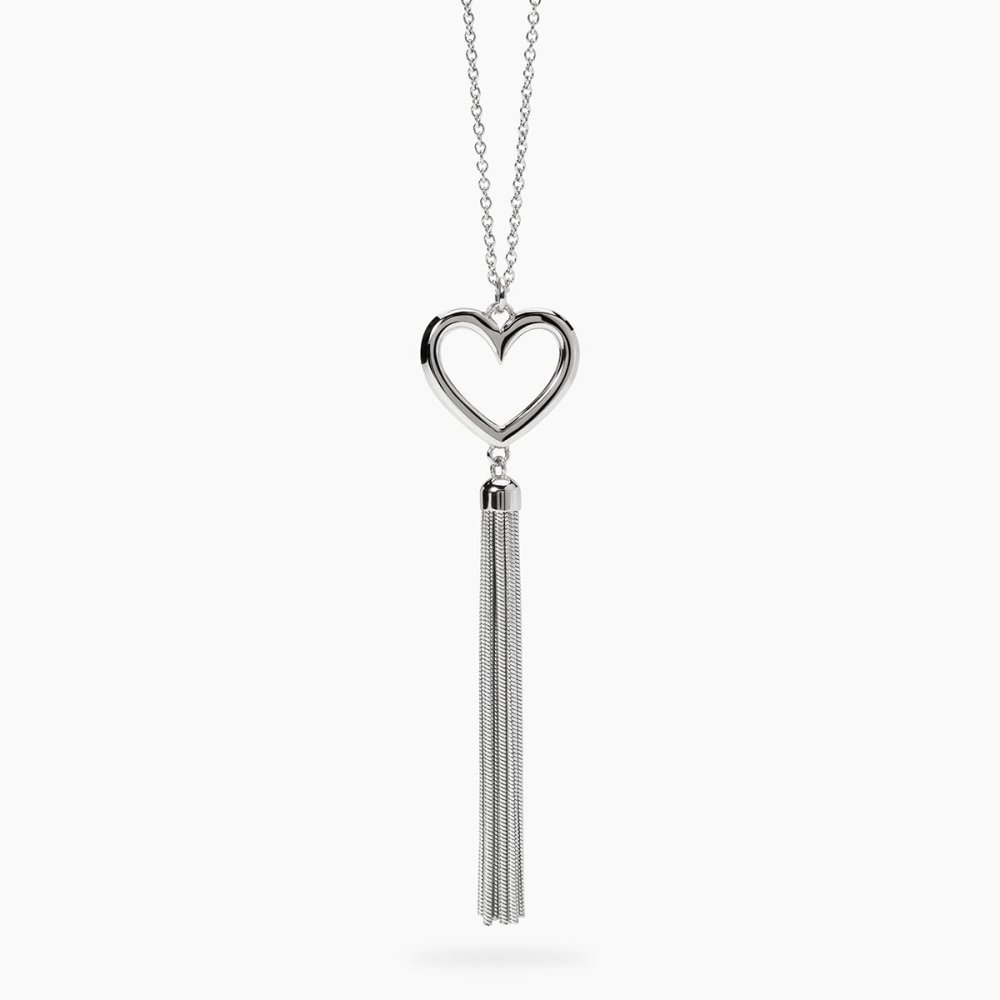 Kidult - Collana In Acciaio - Cuore - 75 Cm