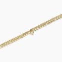 Kidult - Bracciale In Acciaio - Pvd Giallo - Cristalli