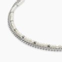 Kidult - Bracciale In Acciaio 316L - Perle Conchiglia