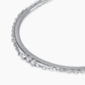 Kidult - Bracciale In Acciaio - Cristalli