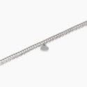 Kidult - Bracciale In Acciaio - Regolabile - Cuore