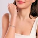 Kidult - Bracciale In Acciaio - Regolabile - Cuore