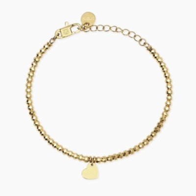 Kidult - Bracciale In Acciaio - Pvd Giallo