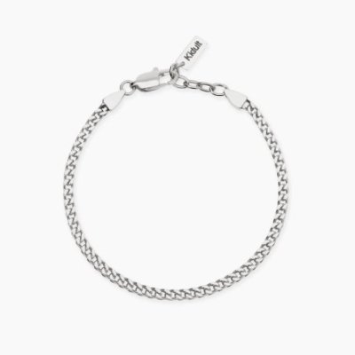 Kidult - Bracciale In Acciaio - Lunghezza Regolabile