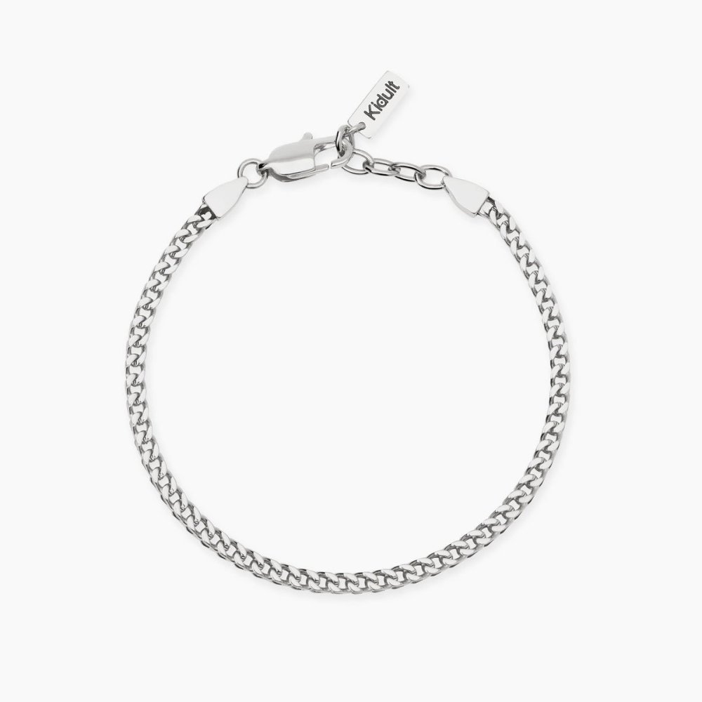 Kidult - Bracciale In Acciaio - Lunghezza Regolabile