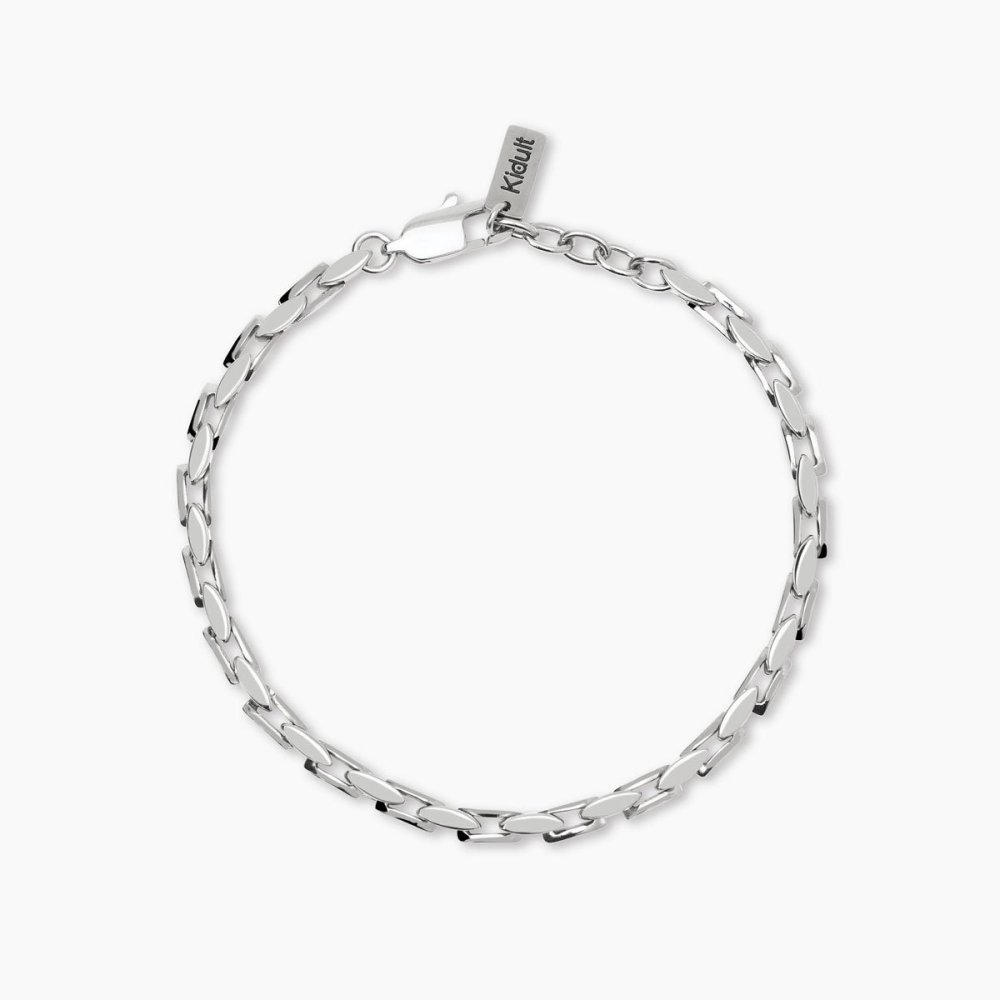 Kidult - Bracciale In Acciaio - Lunghezza Regolabile