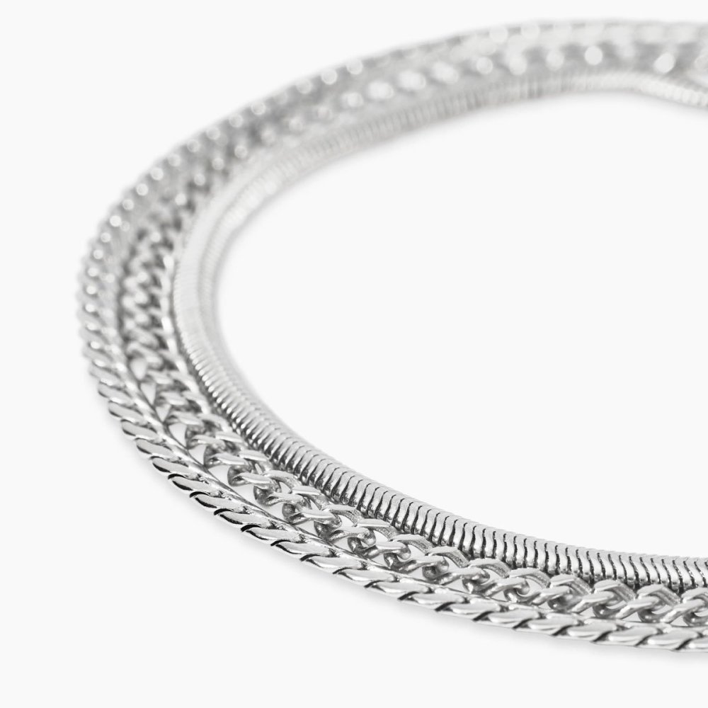 Kidult - Bracciale In Acciaio 316L - Lunghezza Regolabile