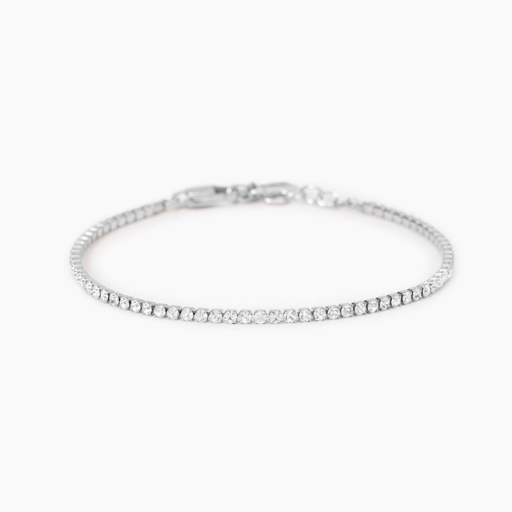 Kidult - Bracciale In Acciaio - Cristalli