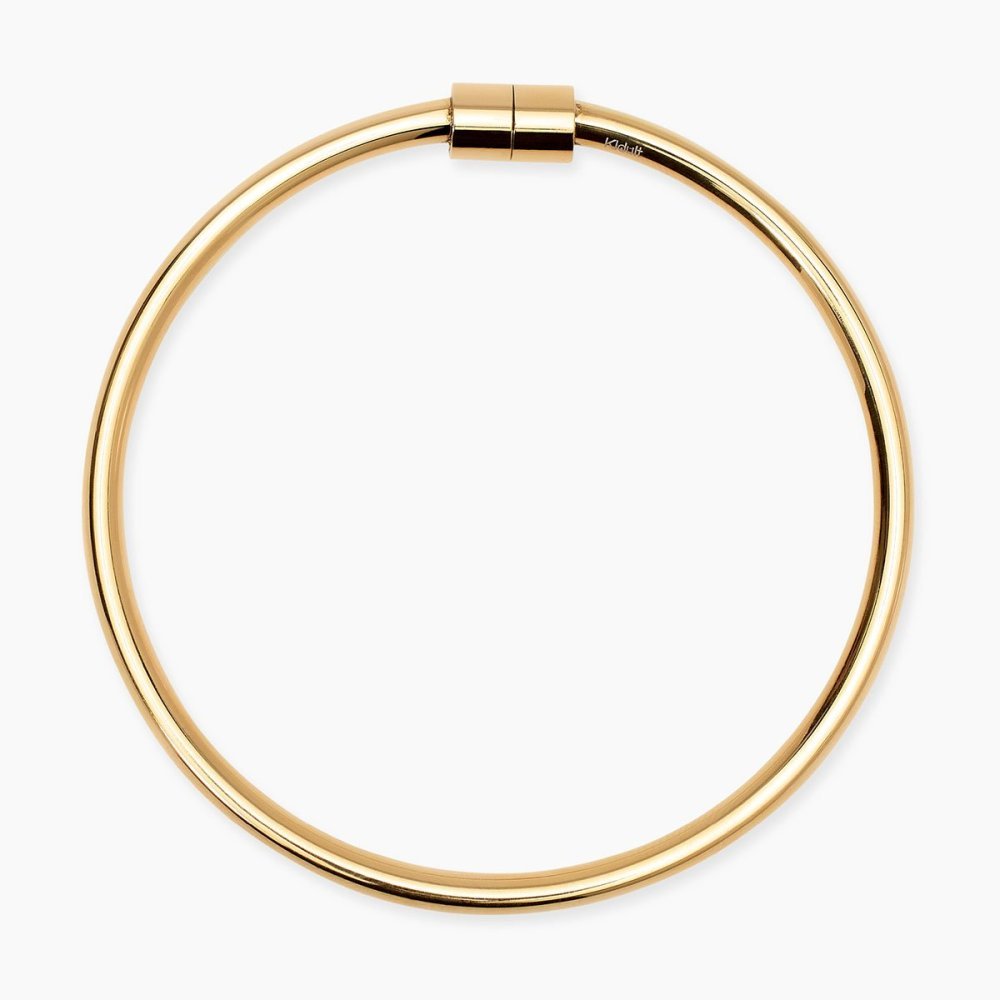 Kidult - Bracciale In Acciaio - Pvd Giallo