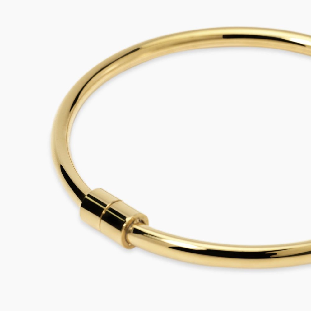 Kidult - Bracciale In Acciaio - Pvd Giallo