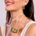 Kidult - Bracciale In Acciaio - Pvd Giallo
