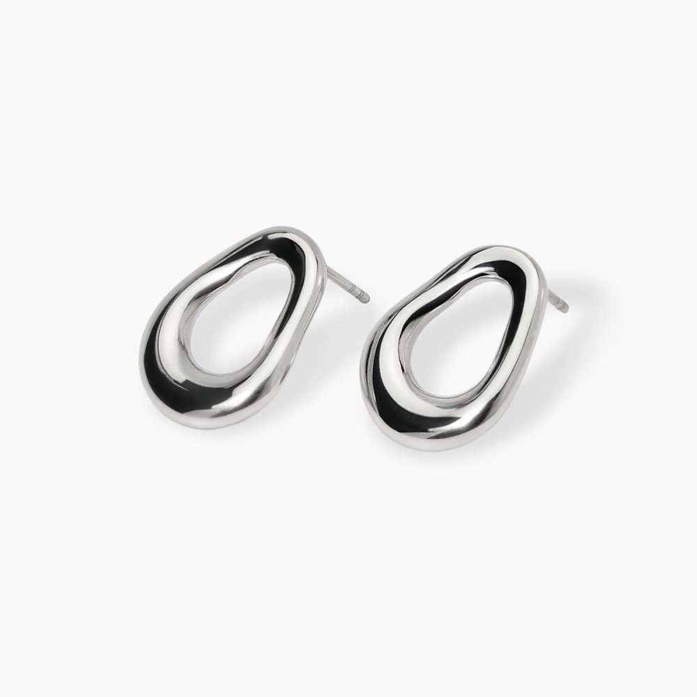Kidult - Orecchini In Acciaio 316L - 14X18.8 Mm