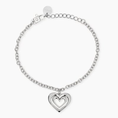 Kidult - Bracciale In Acciaio - Cuore