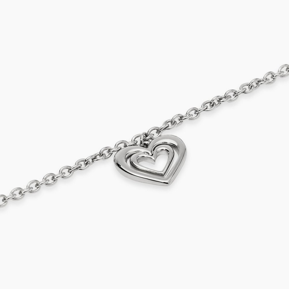 Kidult - Bracciale In Acciaio - Cuore
