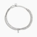 Kidult - Bracciale In Acciaio - Cristalli