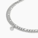 Kidult - Bracciale In Acciaio - Cristalli