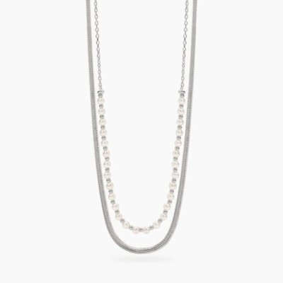 Kidult - Girocollo Acciaio 316L - Perle Conchiglia