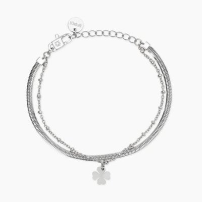Kidult - Bracciale In Acciaio 316L - Lunghezza Regolabile