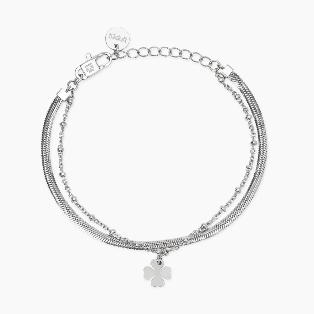 Kidult - Bracciale In Acciaio 316L - Lunghezza Regolabile