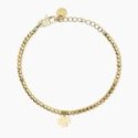 Kidult - Bracciale In Acciaio - Pvd Giallo
