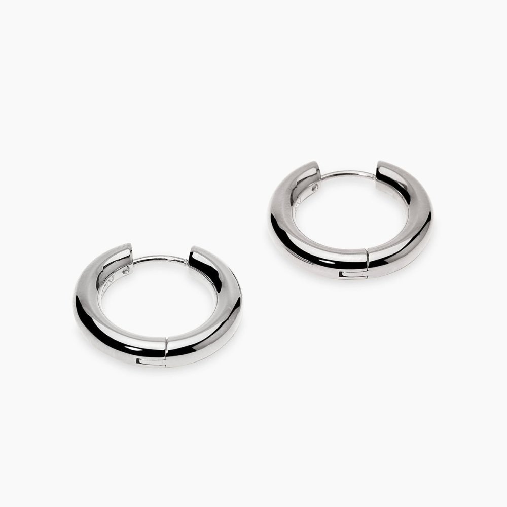 Kidult - Orecchini In Acciaio 316L - Ø 21.8Mm