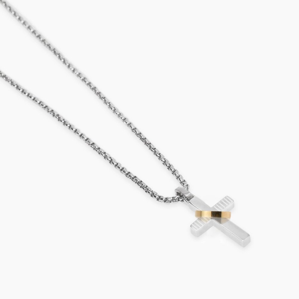Kidult - Collana In Acciaio - Pvd Giallo