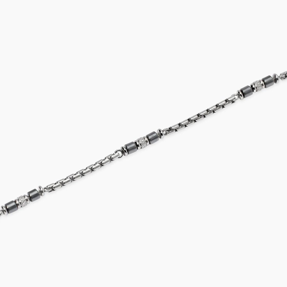 Kidult - Bracciale In Acciaio - Ematite