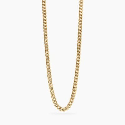Kidult - Collana In Acciaio 316L - Pvd Giallo