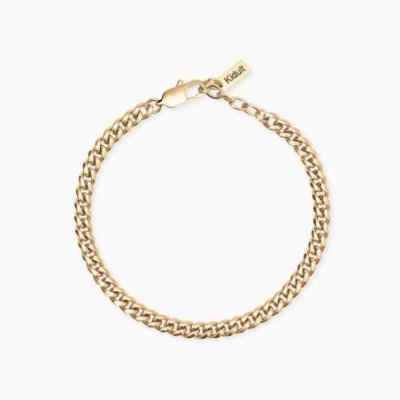 Kidult - Bracciale In Acciaio - Pvd Giallo