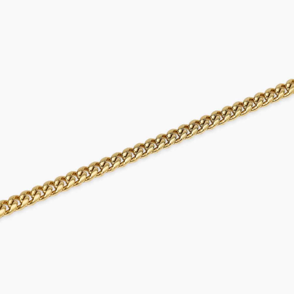 Kidult - Bracciale In Acciaio - Pvd Giallo
