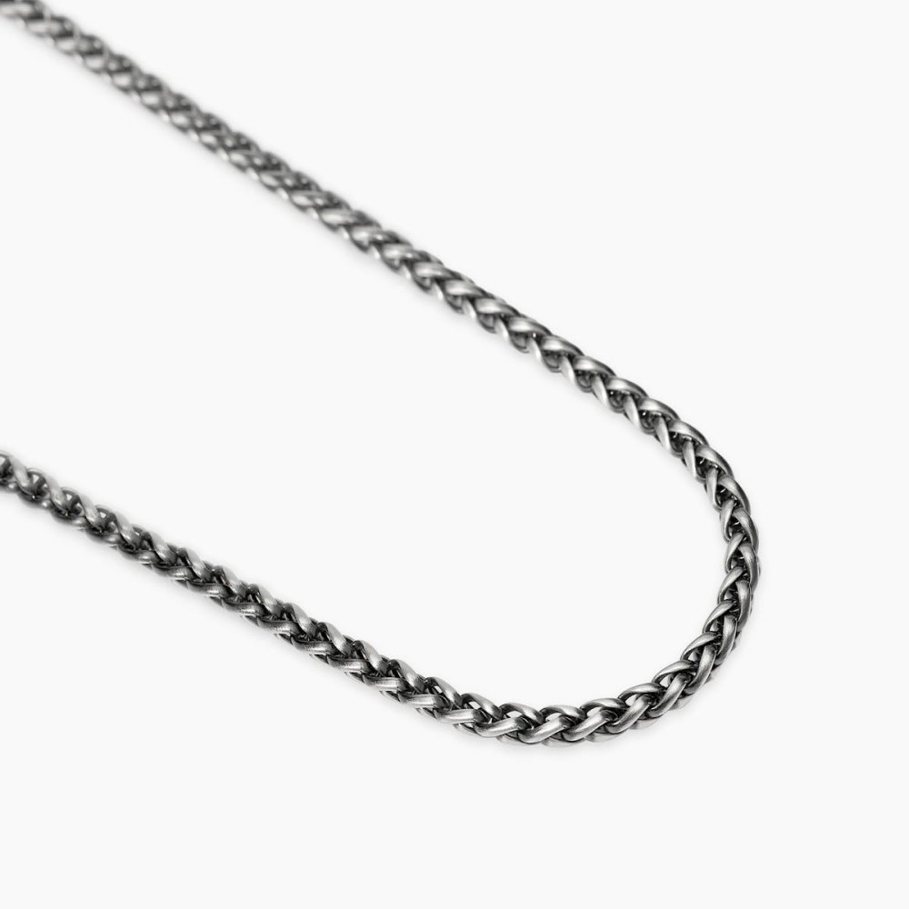 Kidult - Collana In Acciaio - Pvd Gunmetal