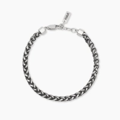 Kidult - Bracciale In Acciaio - Pvd Gunmetal