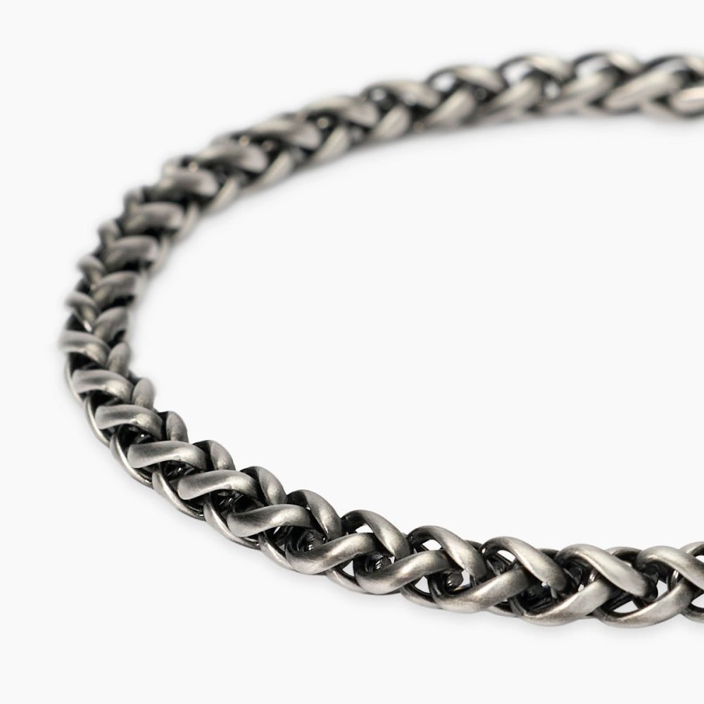 Kidult - Bracciale In Acciaio - Pvd Gunmetal