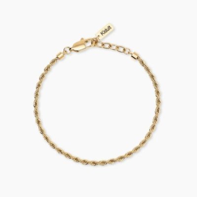 Kidult - Bracciale In Acciaio - Pvd Giallo