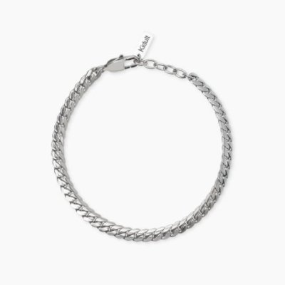 Kidult - Bracciale In Acciaio 316L - Lunghezza Regolabile