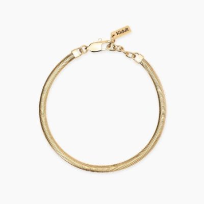 Kidult - Bracciale In Acciaio - Pvd Giallo