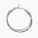 Kidult - Bracciale In Acciaio - Sodalite Blu