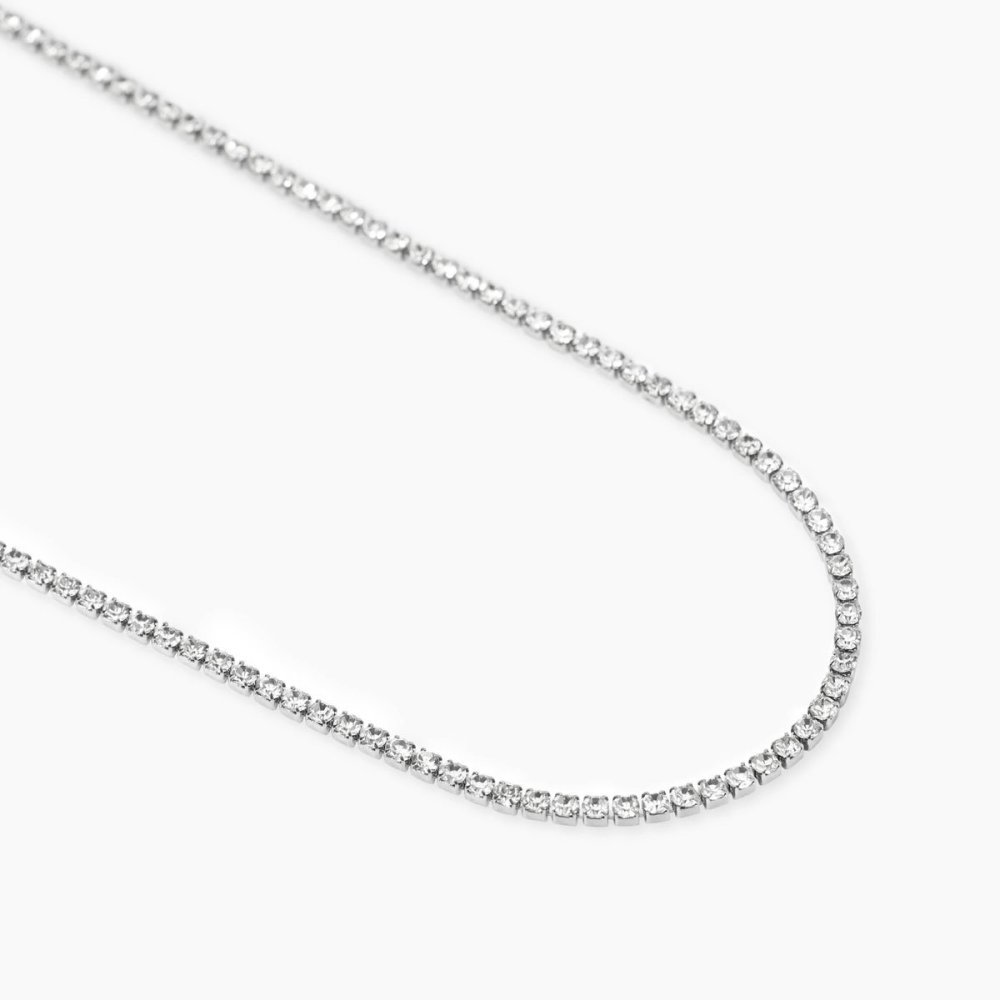 Kidult - Collana Tennis - Acciaio 316L - Cristalli