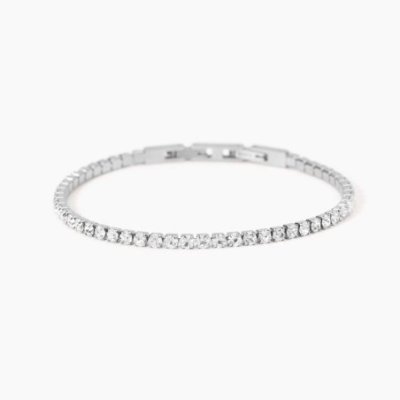 Kidult - Bracciale Tennis - Acciaio 316L - Cristalli
