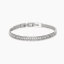 Kidult - Bracciale In Acciaio - Cristalli