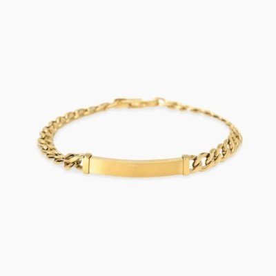 Kidult - Bracciale In Acciaio - Pvd Giallo