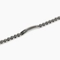 Kidult - Bracciale In Acciaio - Pvd Gunmetal