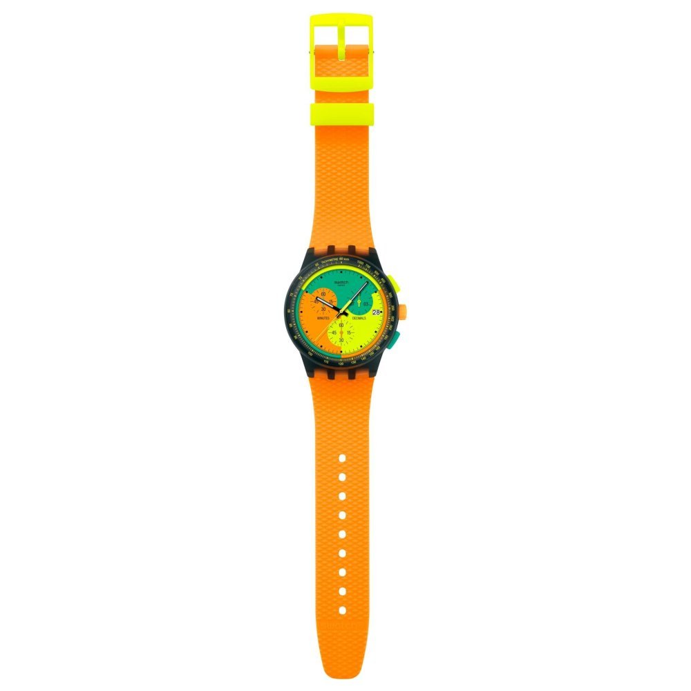 Swatch - Neon Signal Flag - Cronografo - Retro